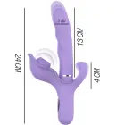 Intense Billie Rechargeable Multifunction Intimate Machine – lilac – 24 cm — Photo 3