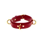 TABOOM D-Ring Collar Deluxe – Red — Photo 1