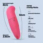CRUSHIOUS G-Finder mini vibrators – 8 cm (3″) – rozā Foto 3