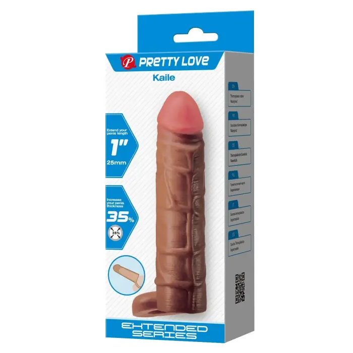 PRETTY LOVE - Kaile, TPR Penis Sleeve