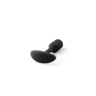 B-Vibe Snug Plug 1 – Analinis kištukas su svoriu pradedantiesiems – Juodas — Nuotrauka 4