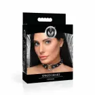 XR Brands Spiked Heart Choker Black Vegan Adjustable 42cm — Photo 10