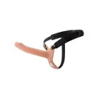 INFERNO õõnes strap-on dildo – 20 cm (8″) – nahavärv — Foto 5