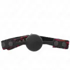 KINK Scandal Silicone Ball Gag 4cm – Black — Photo 1