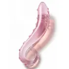 Sparkle G-punkta dildo – Caurspīdīgs — Foto 1