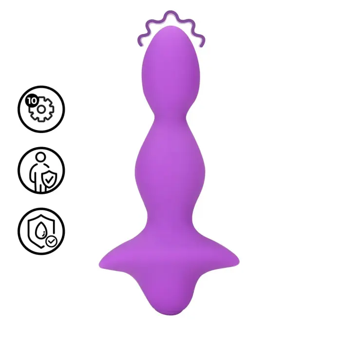 Loveline Mini Ergo Vibrator Sweet Amethyst – компактный эргономичный силиконовый вибратор – фиолетовый