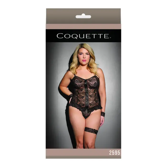 Cami tops ar stringiem – Plus size – melns
