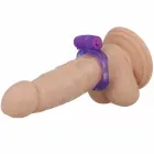 CASUAL LOVE Vibrating Ring 32 Purple – Flexible Intimate Support — Photo 4