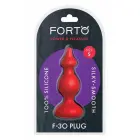 FORTO F-30 POINTER Anaalhelmeste kett – S – Punane — Foto 1