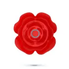 Giulietta - Rotating Anal Rose Plug with Remote Control – 7.7 cm – Red — Photo 4