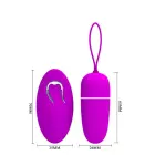PRETTY LOVE Bradley 12 funkciju vibrators – 6 cm (2.5″) – balts Foto 5