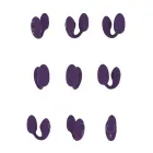 Aika Pulse Wave vibruojantis kiaušinėlis – violetinis — Nuotrauka 8