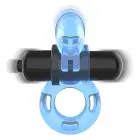 Intense Fry Blue Vibrating Silicone Ring – Waterproof — Photo 3