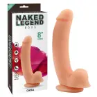 Boss - kūno spalvos dildo – 18 cm (7″) — Nuotrauka 1