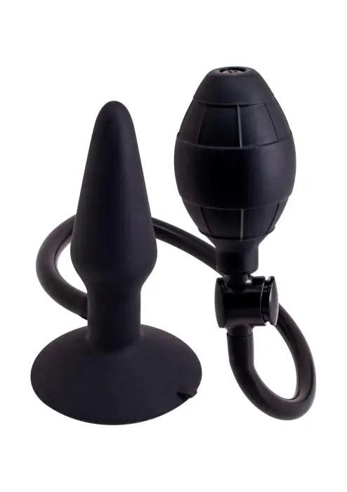 Inflatable Anal Plug – 12.7 cm (5″) – Black