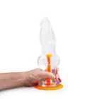 Dinoo Primal - Allo realistiškas dildo – 30 cm (12″) – Skaidrus — Nuotrauka 3