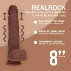 Dual Density Realistic Thrusting Vibrator – 20.3 cm (8″) – Brown — Photo 5
