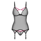 Obsessive Novenes Suspender Set – Black – XS/S — Photo 3