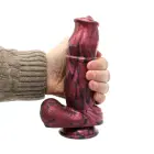 Kiotos Monstar Beast dildo – 21.5 cm (8.5″) – Raudonas — Nuotrauka 2