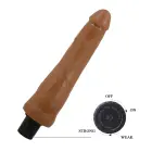 BAILE Alfredo reālistisks vibrators – 25 cm (8.8″) – miesas krāsa — Foto 10