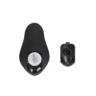 E-stim Vibrating Butt Plug Cockring – Black — Photo 6