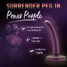 Temptasia Surrender Strap-On Beginner Dildo – 12 cm (4.7″) – Purple — Photo 6
