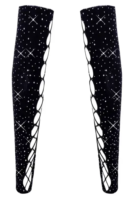 Cottelli ACCESSOIRES roku sildītāji – S-L – Melns Foto 6