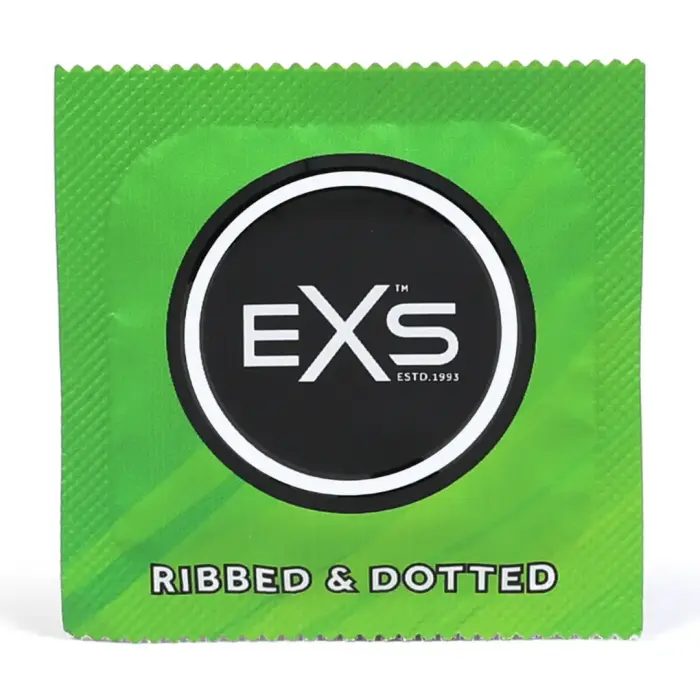 EXS Ribbed and Dotted Condoms – 48 pcs