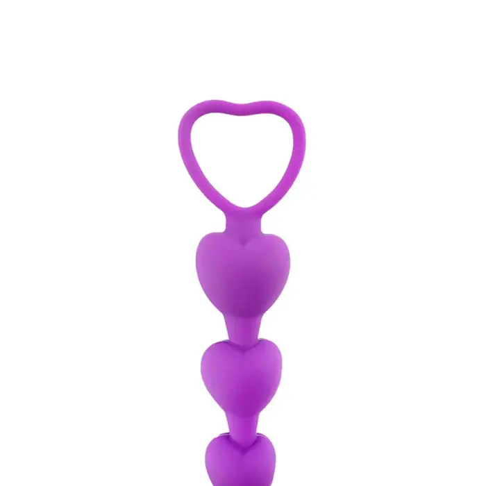 Päkapallide komplekt Süda – 18 cm – Purple Photo