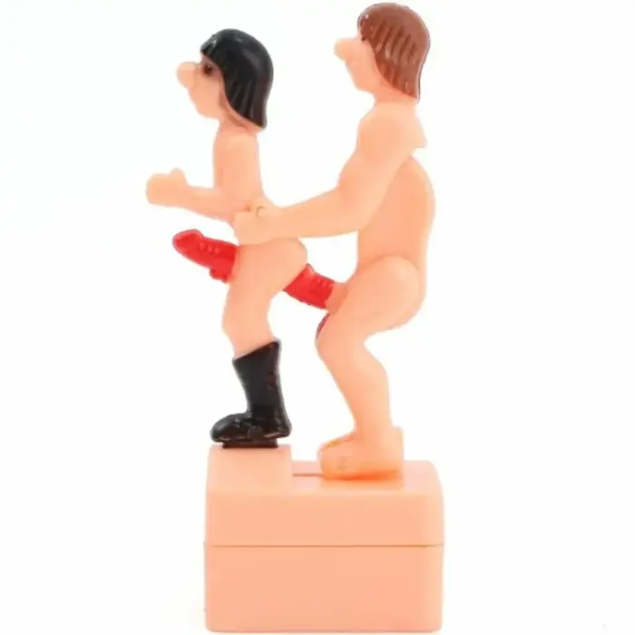 Diverty Sex wind-up prank figures "Man-Man" with string