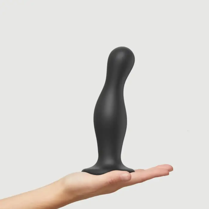 Curvy Dildo Plug XL – Black Photo