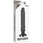 BASECOCK painduv vibraator – 20 cm (7.9″) x 4 cm (1.6″) – must — Foto 4