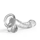 Hudini - Elastīgs caurspīdīgs dildo – 17.5 cm (6.9″) — Foto 4