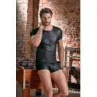 Men's Shirt with D-rings and Lacing – Black – L — Photo 6