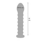 Bangers Easy-Lock Ribbed Dildo – 19 cm (7.5″) – Black — Photo 6