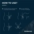 Boners Vibrating Ring with 10-Mode Stimulation System – Black — Photo 2