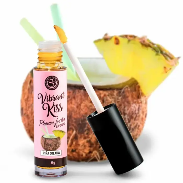 Secret Play Vibrant Kiss lūpų blizgis Pina Colada – 6 g