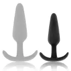 Black&Silver Hansel silikoonist anaaltapp ergonoomilise käepidemega – 8.2 cm – must — Foto 3