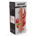 INFERNO by HIDDEN DESIRE locekļa uzmava – 20 cm – miesas krāsa — Foto 2