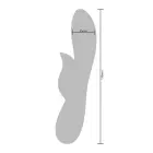 Xocoon Unchained Love klitorio ir G taško vibratorius – 18 cm – violetinis — Nuotrauka 12