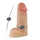 Premium Real Skin Model 1 XL dildo – 30 cm (12″) – nahavärv — Foto 2