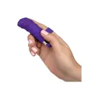 Uzlādējams pirksta vibrators – violets — Foto 2