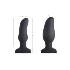 Inflatable Curved Vibrating Silicone Butt Plug – 15 cm (5.9″) — Photo 4