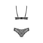Perisia 2-daļīgs apakšveļas komplekts – melns – XL/2XL — Foto 8