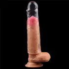 Flawless Clear Penis Sleeve Add 2" – transparent TPR penis extender sleeve — Photo 12