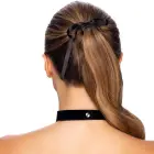 Cottelli ACCESSOIRES Choker with Heart – Black — Photo 3
