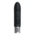 Dazzling uzlādējams lodes vibrators – 12 cm – melns — Foto 3