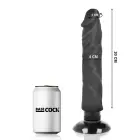 BASECOCK painduv vibraator – 20 cm (7.9″) x 4 cm (1.6″) – must — Foto 3
