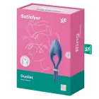 Satisfyer Duelist vibruojantis varpos žiedas – mėlynas — Nuotrauka 8