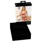 Abierta Fina Strapsset pesukomplekt – punane – XL — Foto 11